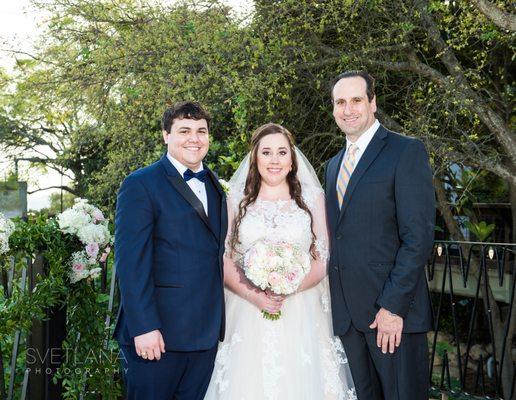 Officiant: David Tropea, Venue: Villa Antonia, Photography: Svetlana Photography www.LanaFoto.com