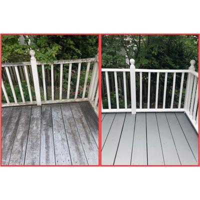 Power wash and painting porch!