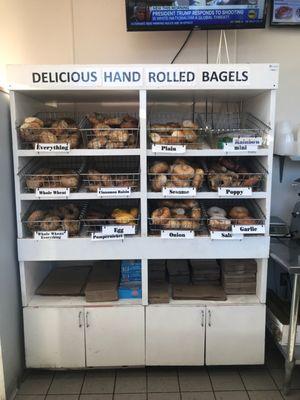 Selection of bagels