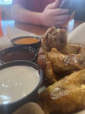 Naked Wings with Cajun Dry Rub