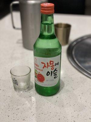 Grapefruit soju