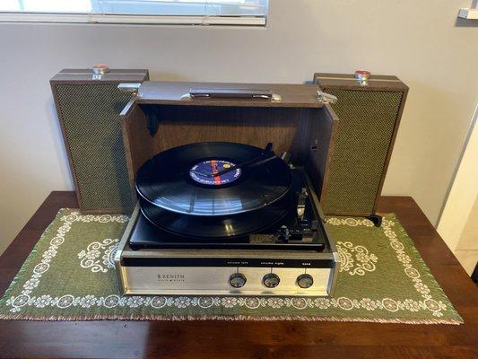 Zenith Solid State Turntable circa 1960