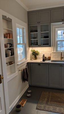 Laminate Grey Shaker doors