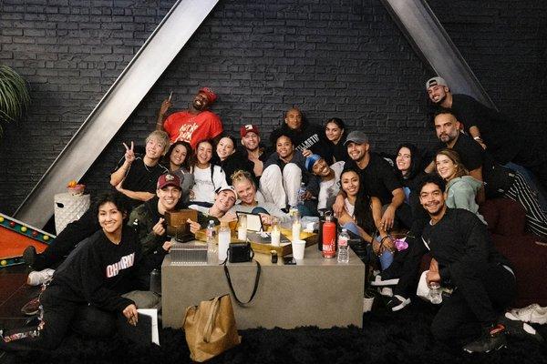 Lunch break during rehearsals for Disney's "Encanto at the Hollywood Bowl."