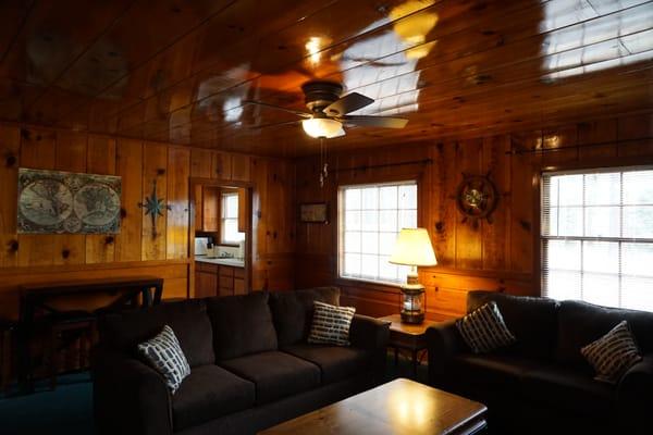 Living area, nautical themed