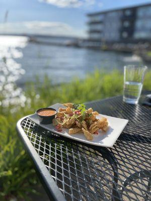 Salt and Pepper Calamari Plate