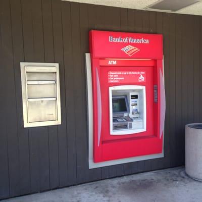 One of two walk-up ATMs on the north side of the building.