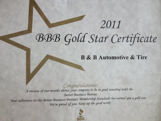 We are a team you can trust- BBB Gold Star Certified business since 2011, BBB member since 2006...