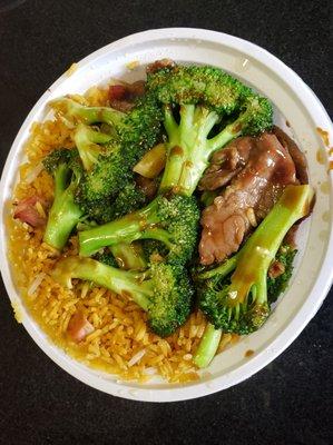 Beef & Broccoli [lunch special]