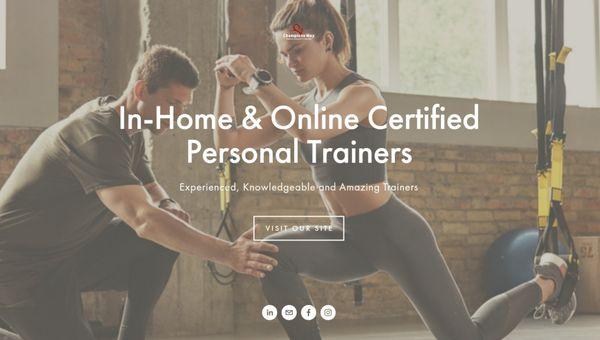 In-Home & Online Certified Personal Trainers https://www.championswayf­itness.com/personal-training-services