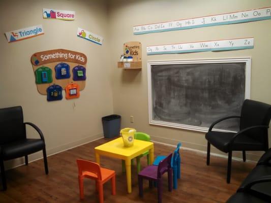 Very nice kids area!