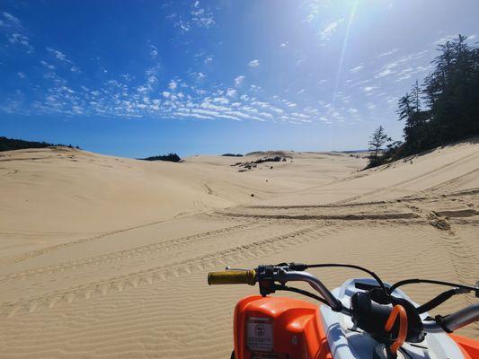 Beautiful day atvthe dunes.