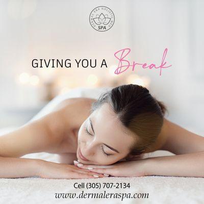 Disconnect from all worries because we all need a breather sometime.
Book your appointment from massages to facial treatments