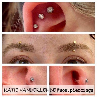 Katie (formerly of Art & Soul) has been professionally piercing in the Kalamazoo area for over 10 years.