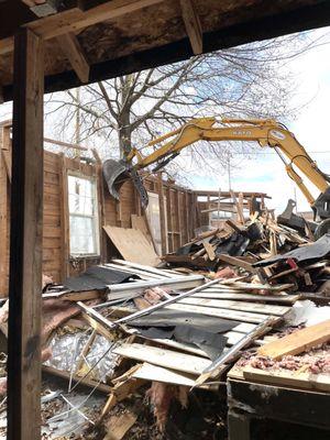 Residential demolition services