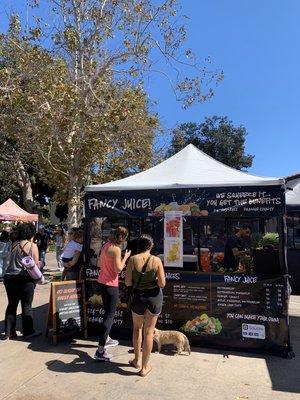 Long beach farmers market Bixby Park