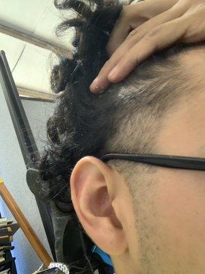 WHAT KIND OF low TAPER IS THIS? Bruh every time I see this shit, I just can't fathom how you f*** this up. Q