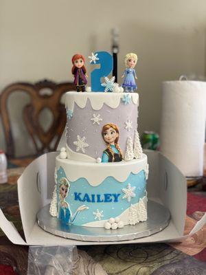 Frozen cake