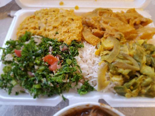 Rice and Curry Combo