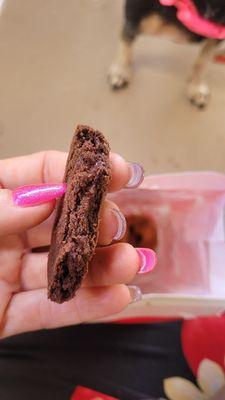 Their brownie cookies have a melty inside! Omg they are delicious!