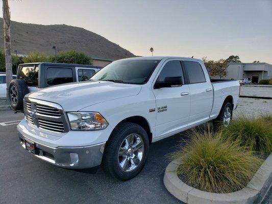 My new 2018 Ram 1500.