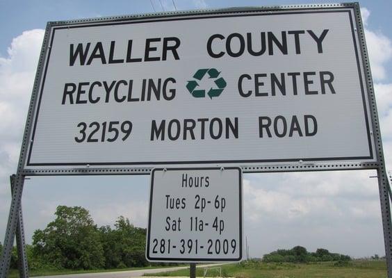 Waller County Recycling Center