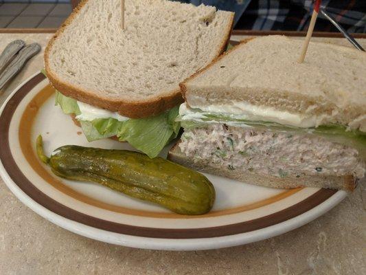 Tuna on Rye