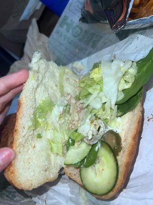 Tuna sandwich