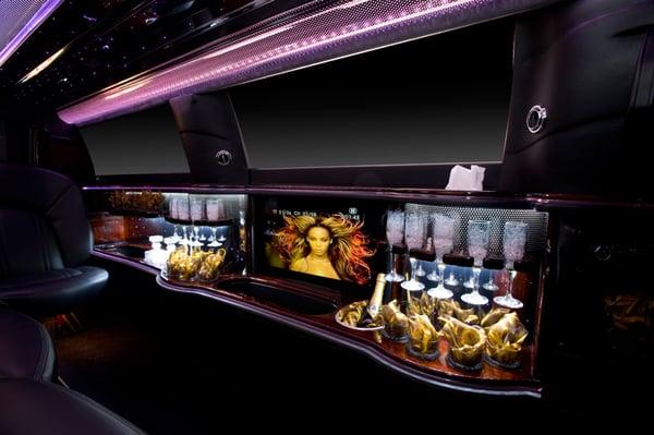 Stretch Limousine Interior