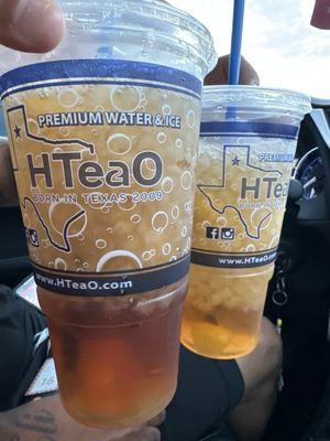 Sweet watermelon tea w/pineapple  Sweet mango tea w/ pineapple