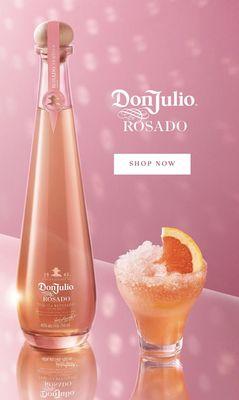 Don Julio Rosado is a Luxury Tequila w/ Delicate Pink Hues. Notes of Dried Fruit & Caramel.
21+
Please enjoy responsibly.