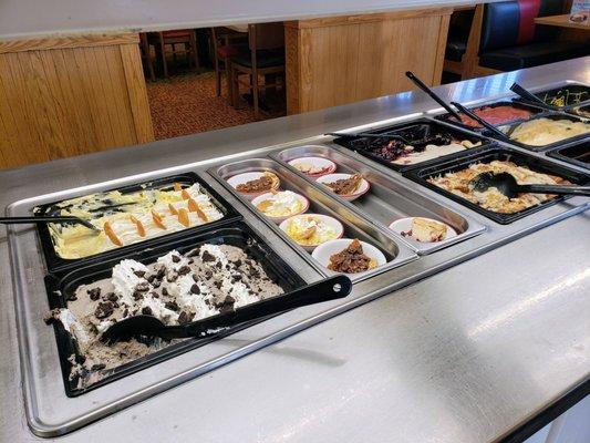 Sweets on the Salad Bar at Frisch's Eaton