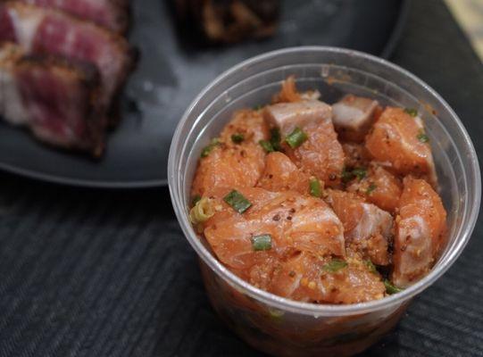 Hawaiian style salmon poke 1LB *10/2/23