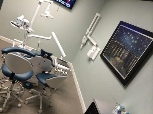 The entire vibe of this dental office is so relaxing!!