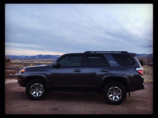 2019 Toyota 4Runner TRD off road.