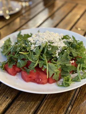 Watermelon & Arugula Salad - so good!