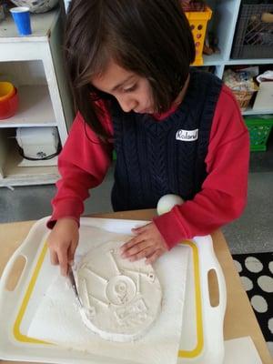 Plaster mold making is one of are favorite after school projects we like to do along with ceramics.