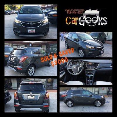 Gray on Beige 2017 Buick Encore