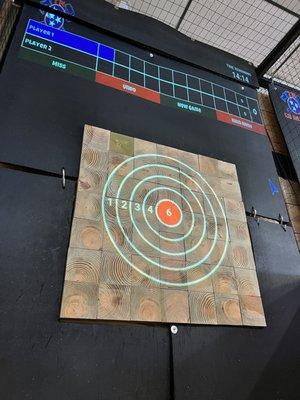 Axe throwing targets