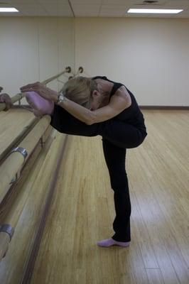 Our instructor is a professional in the field of ballet, dance and fitness