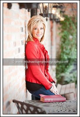 Portrait of Beth Moore used for PR purposes. Portrait by Michael Carr, CPP of Michael Carr Photography