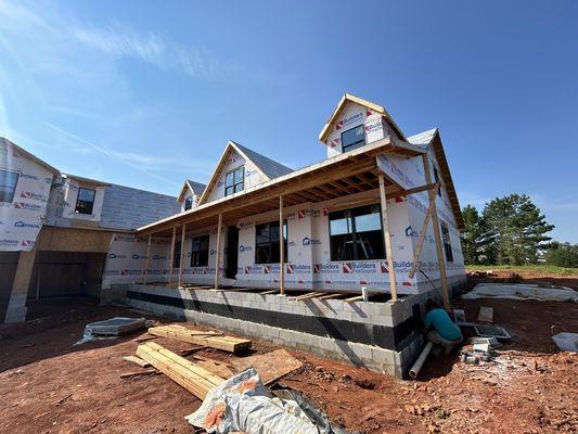 Modern farm houses coming along