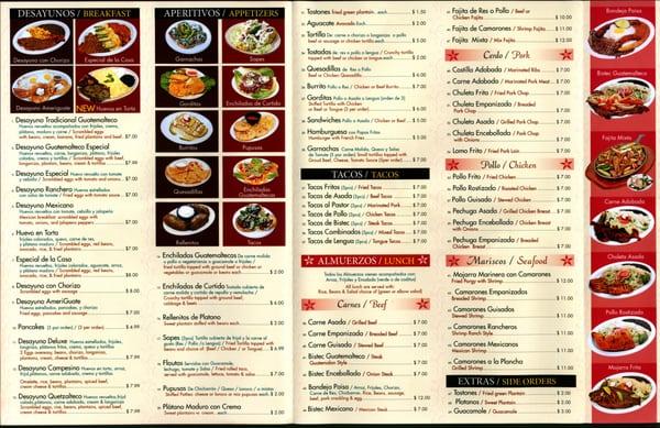 Menu 2 (Spring 2016)