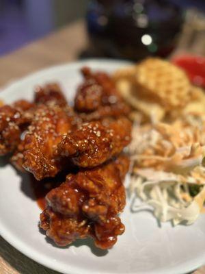 Spicy Fried Chicken Wings