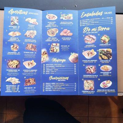 Menu Back