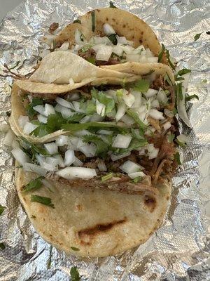 Carnitas tacos.