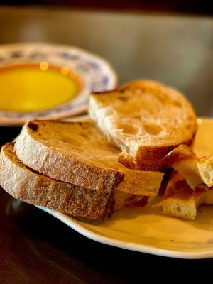 Complimentary Sourdough bread