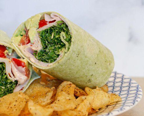 Chipotle Turkey Wrap