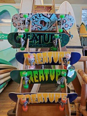 Variety of skateboards in stock.  04 May 2021