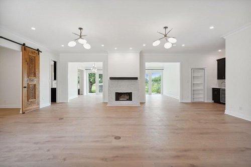 Completely renovated living room